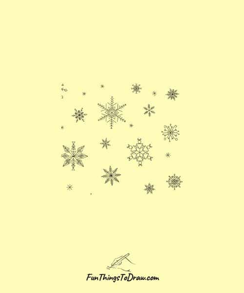 Snowflakes Falling