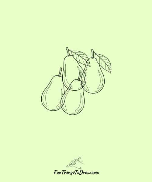Overlapping Avocado Cluster