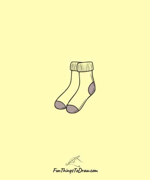 Wool Socks drawing
