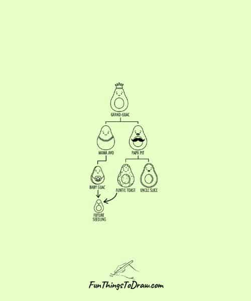 Avocado Family Tree