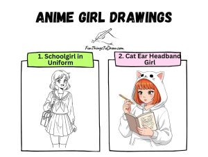 ANIME GIRL DRAWINGS
