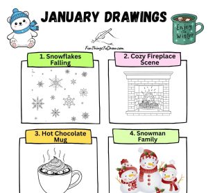 Cool January Drawings