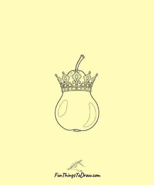 Pear with a Crown
