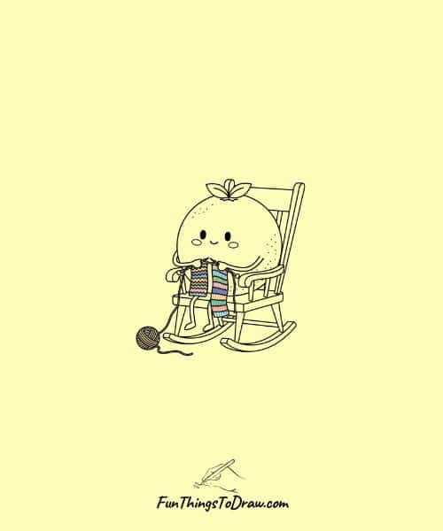Grapefruit Character Knitting