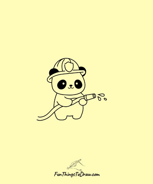 Panda Firefighter