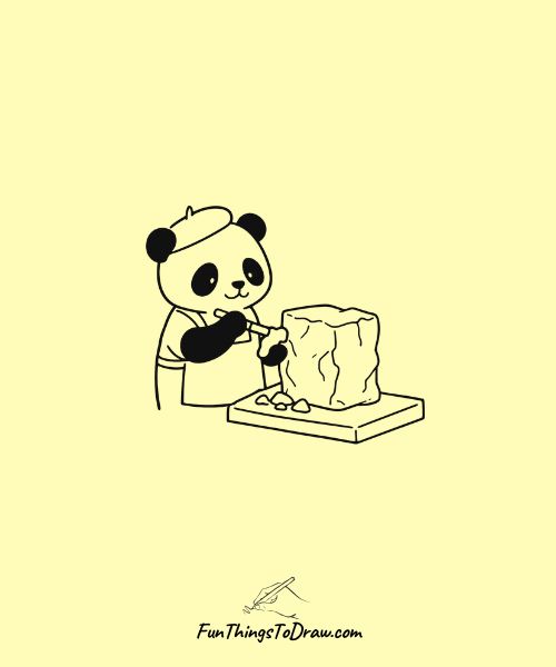 Panda Sculptor
