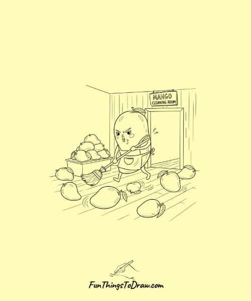 Mango cleaning room