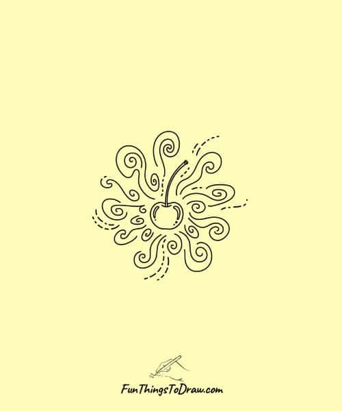 Abstract Cherry Patterns