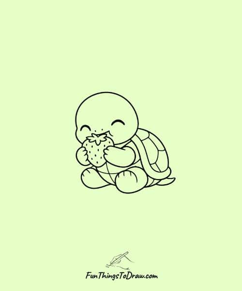 Cute Turtle Doodle