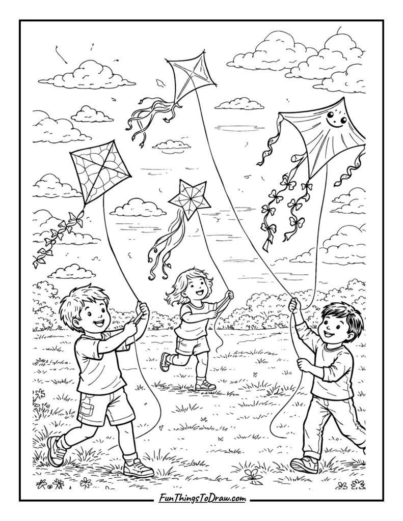 Kite Flying Afternoon