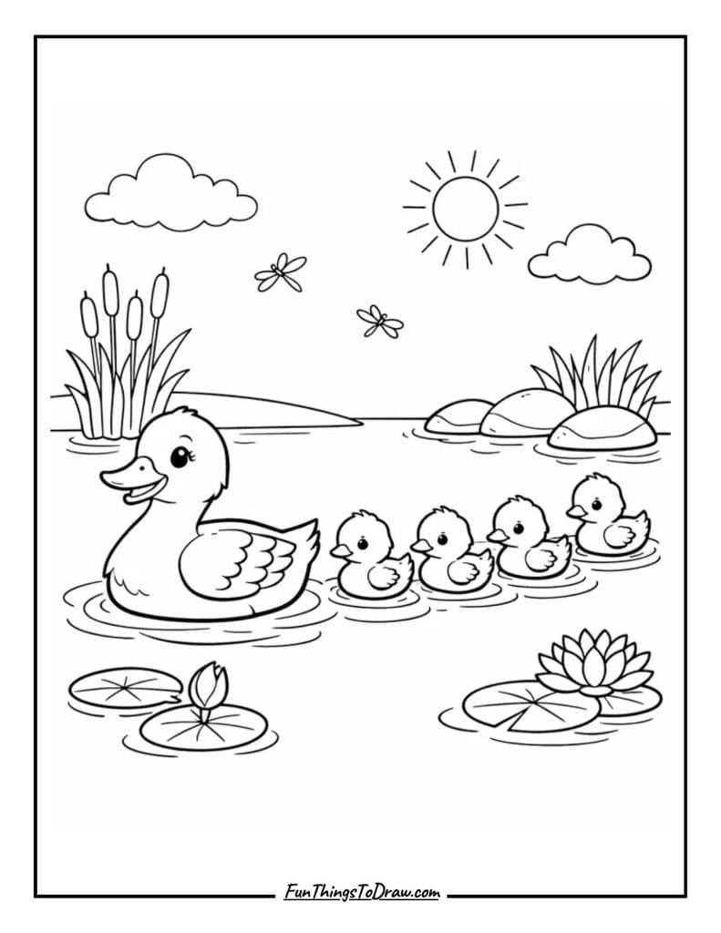 Ducklings in a Row