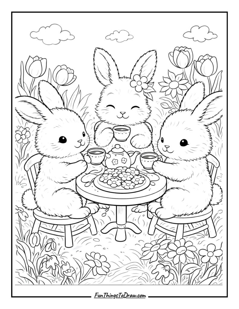 Bunny Tea Party