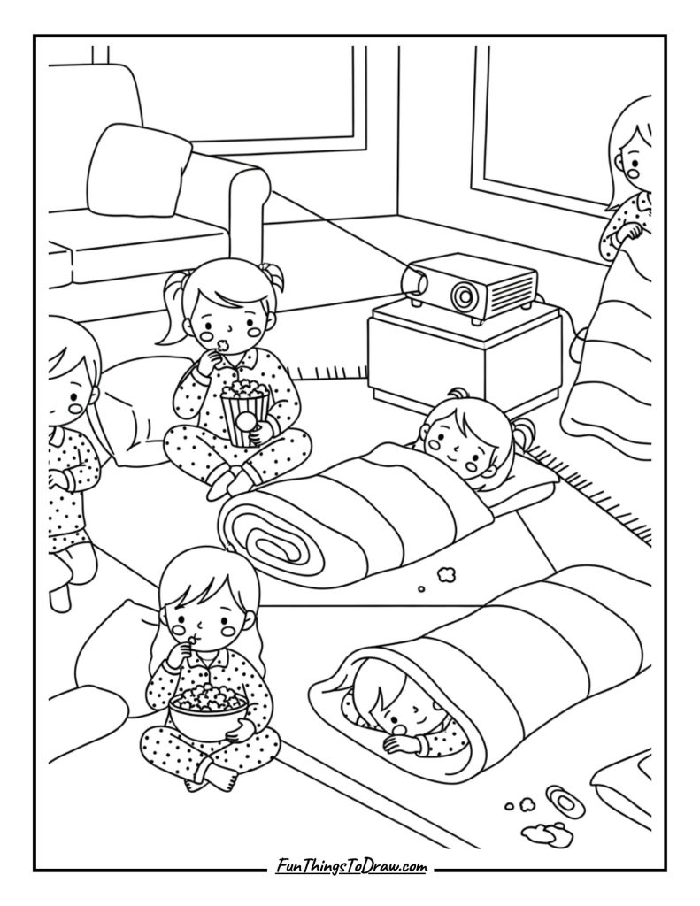 Spring Break Slumber Party