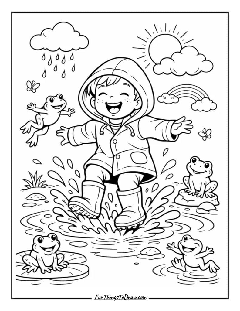 5. Puddle Jumping Joy