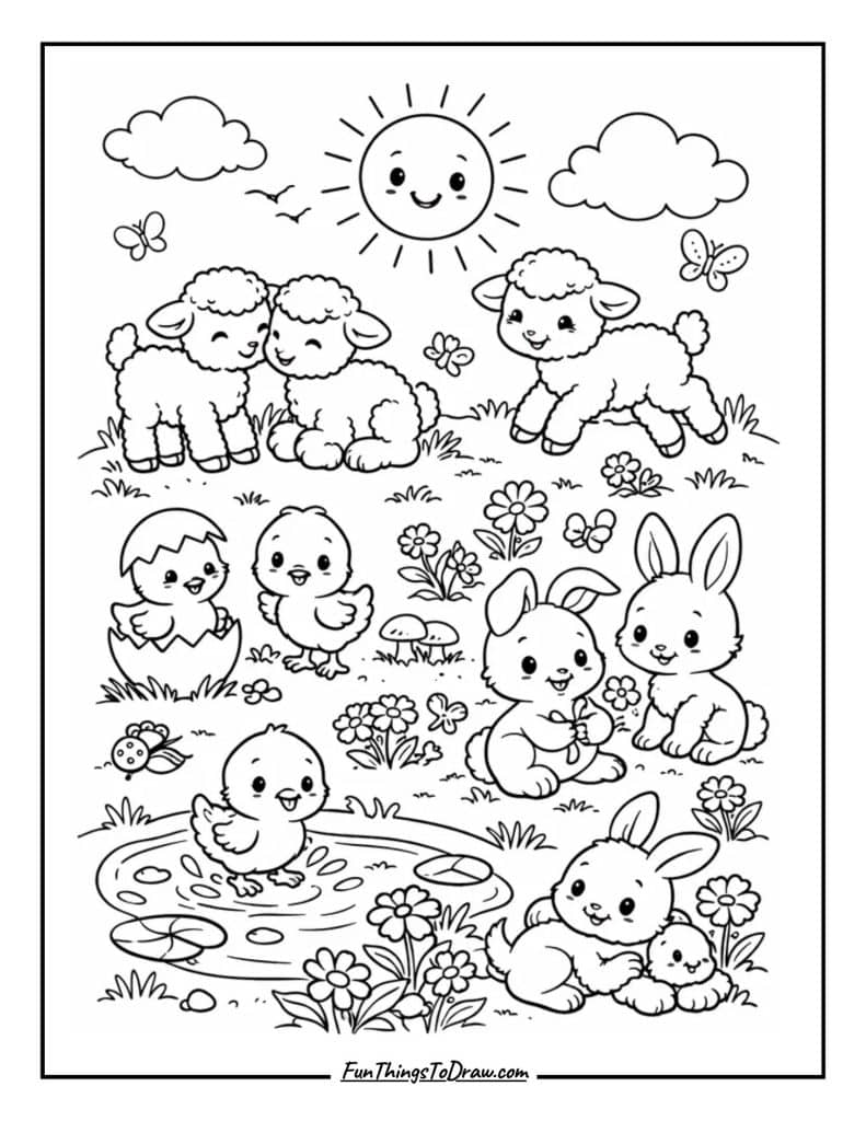 6. Baby Animals Galore