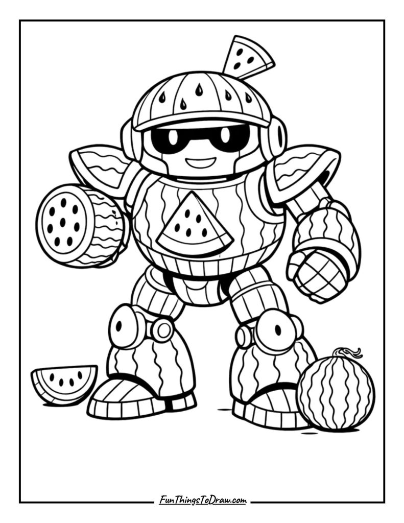 Watermelon Robot