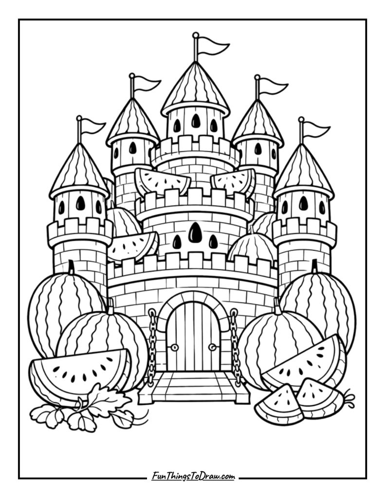 Watermelon Castle