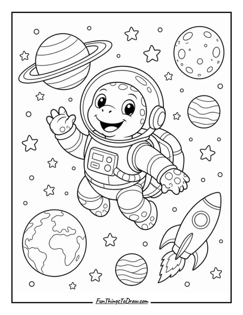 Turtle in Space