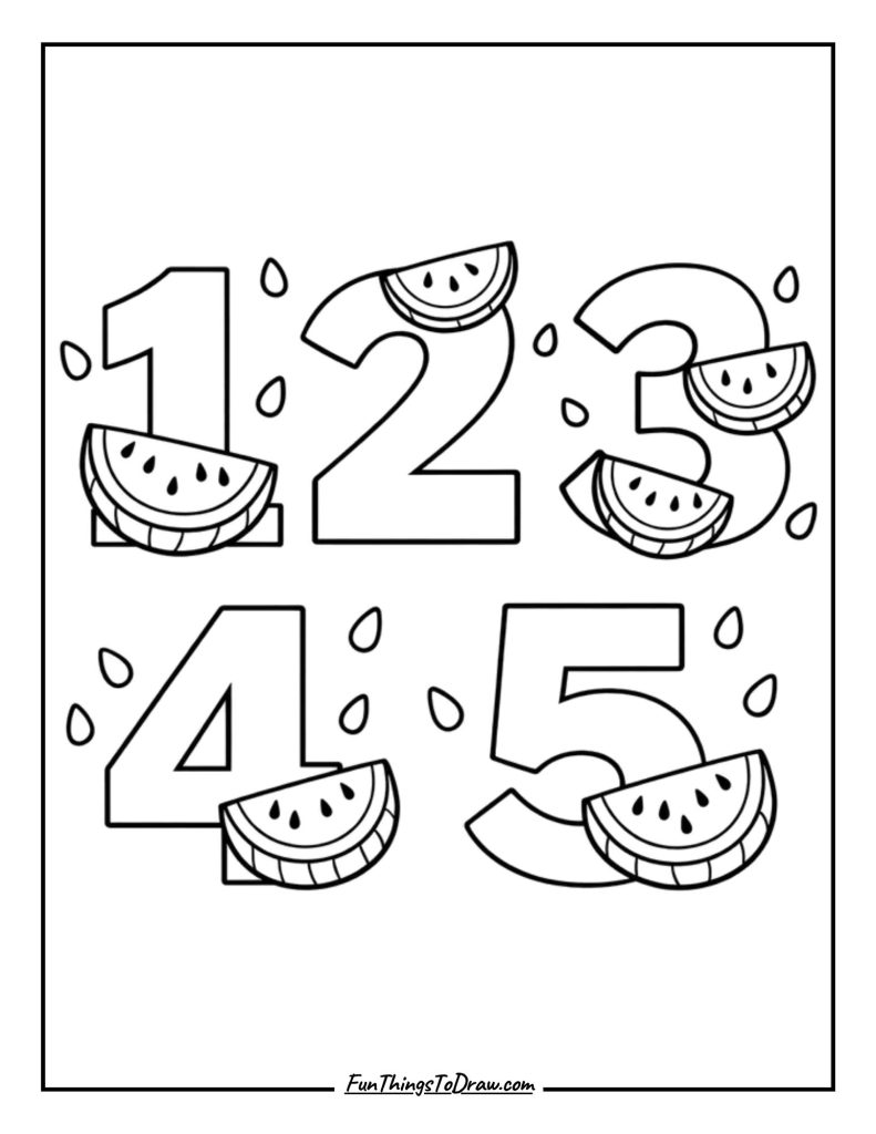 Watermelon Numbers