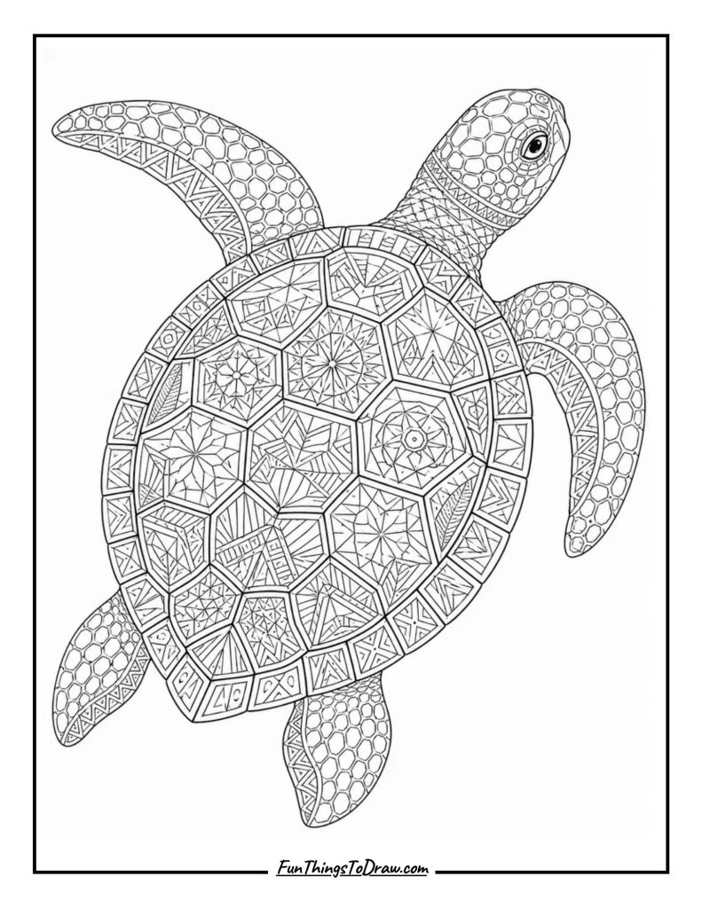 Mosaic Turtle