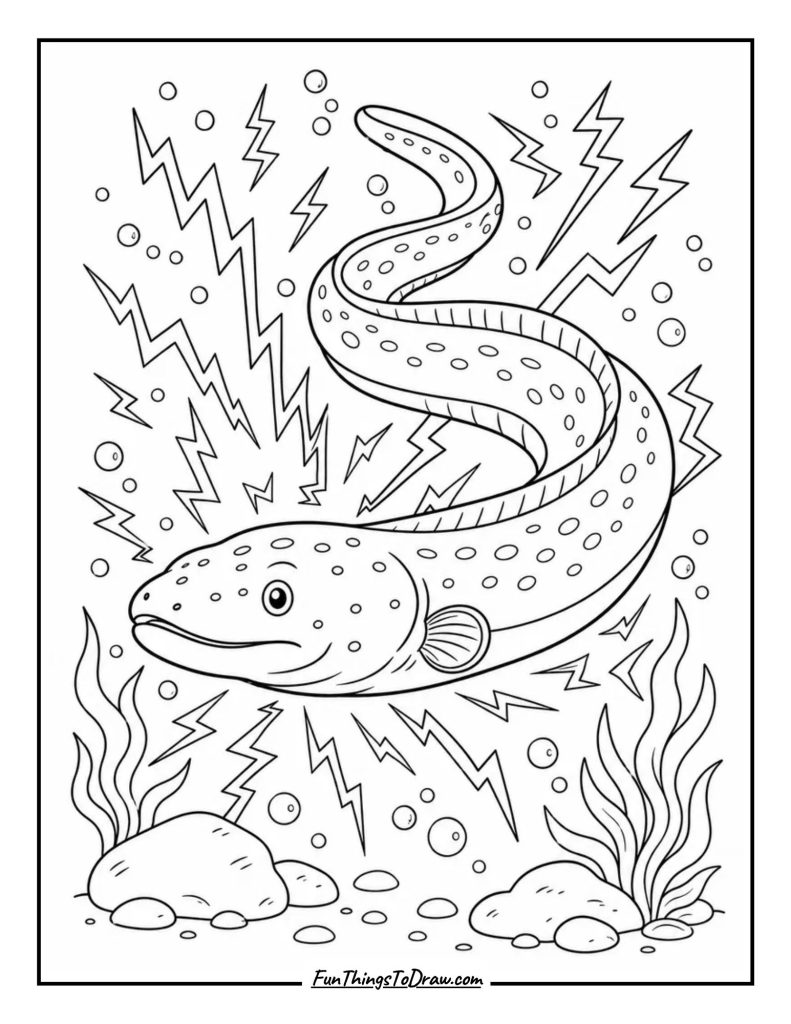 Electric Eel Discharging