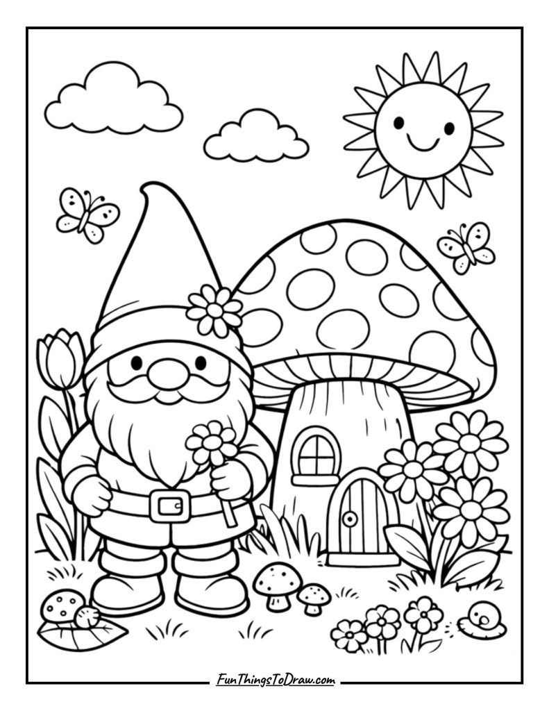 Spring Garden Gnome