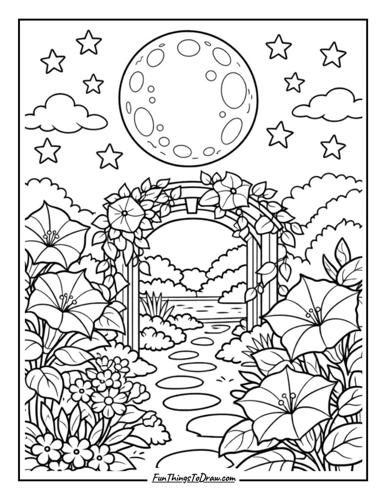 May Coloring Page