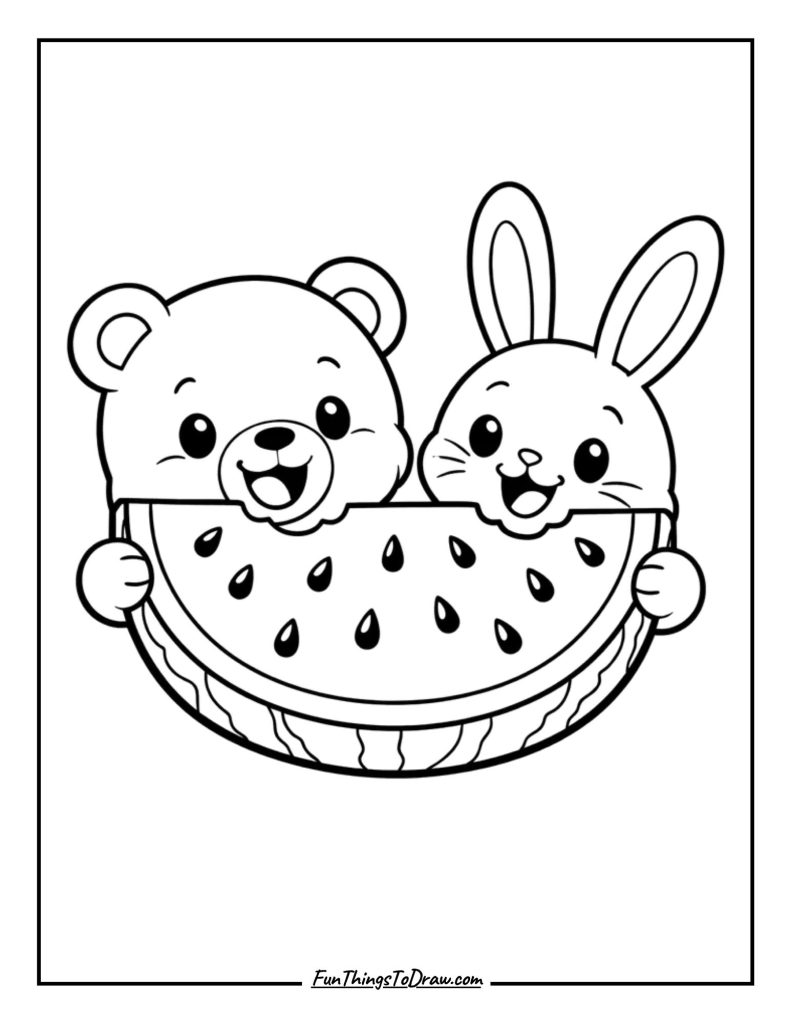 Watermelon and friends