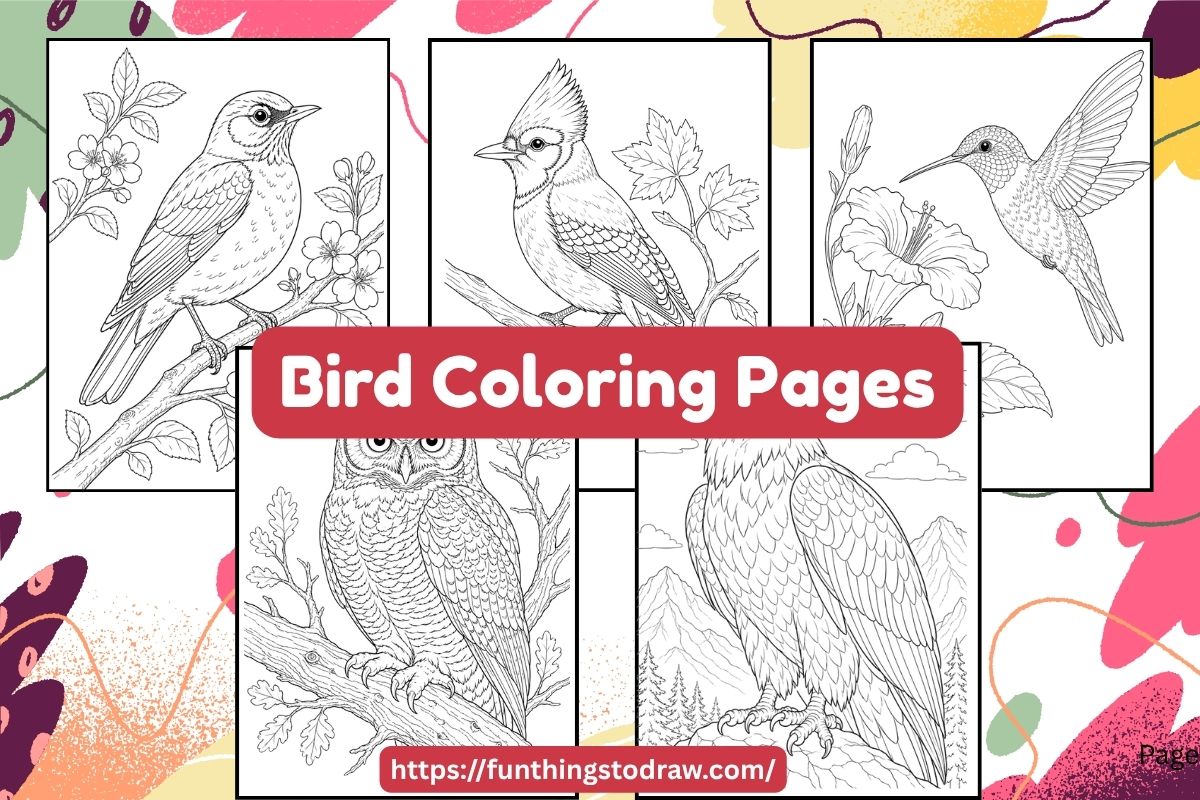 Birds Coloring Pages
