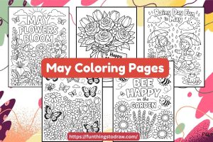 May Coloring Pages