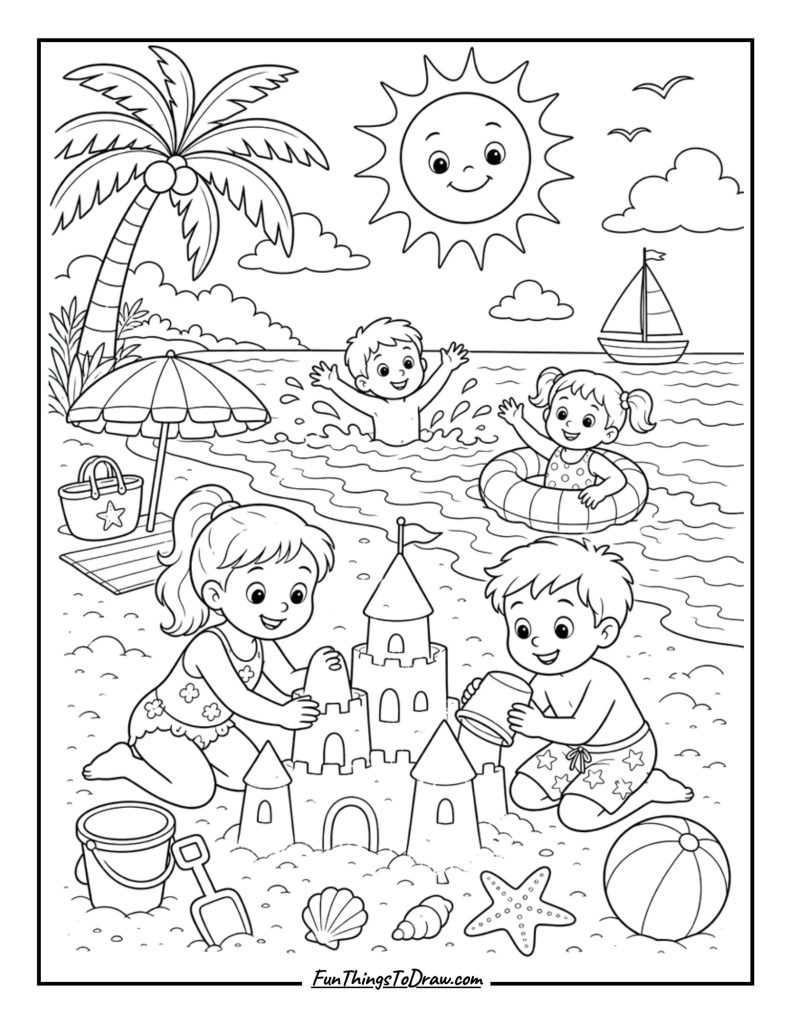 Sunny Beach Day