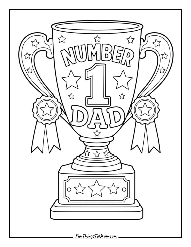 Best Dad Trophy
