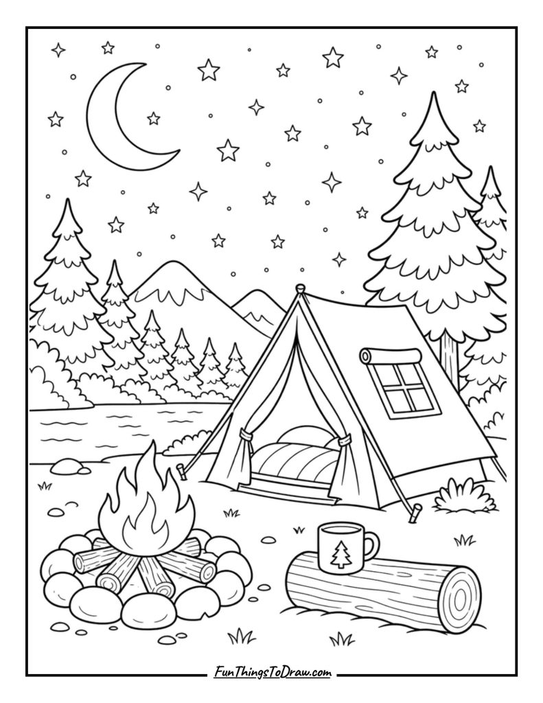 Camping Under the Stars