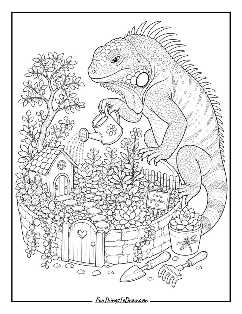 Iguana Gardener