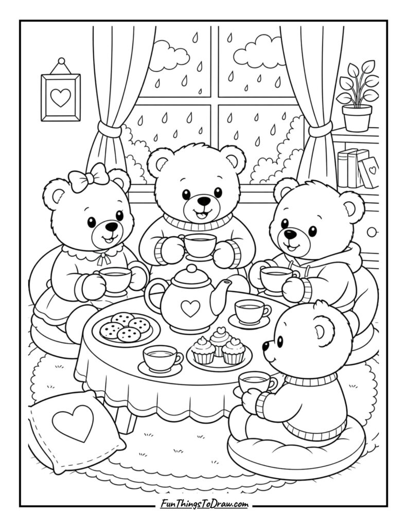 Teddy Bear's Tea Party