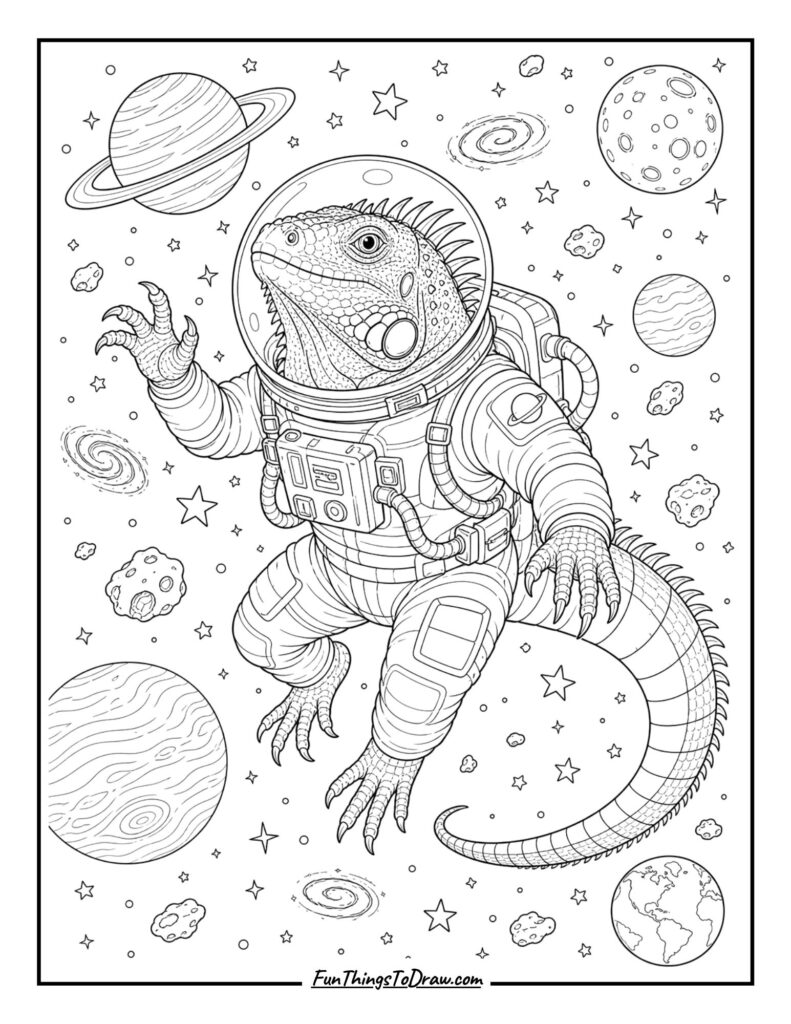 Iguana Astronaut