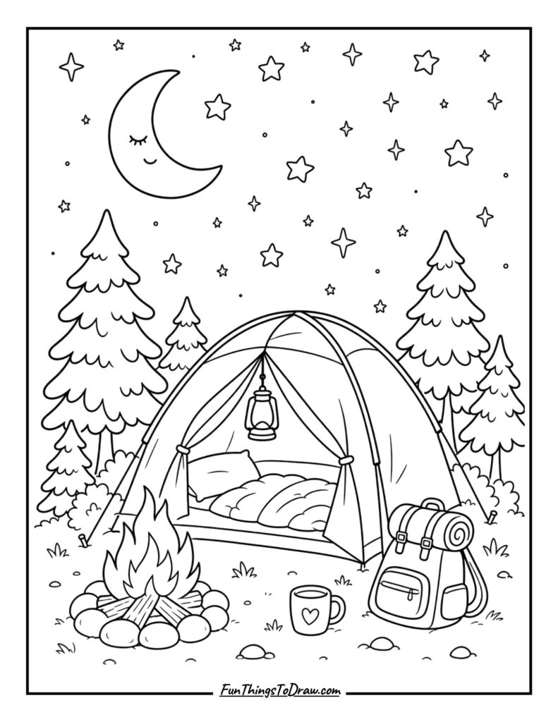 Tent Under the Stars