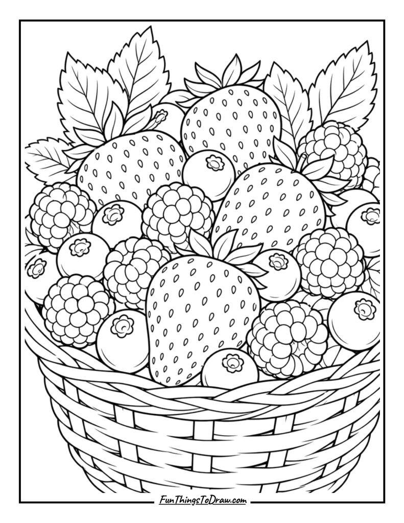 Berry Picking Basket