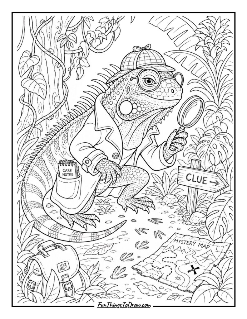 Iguana Detective