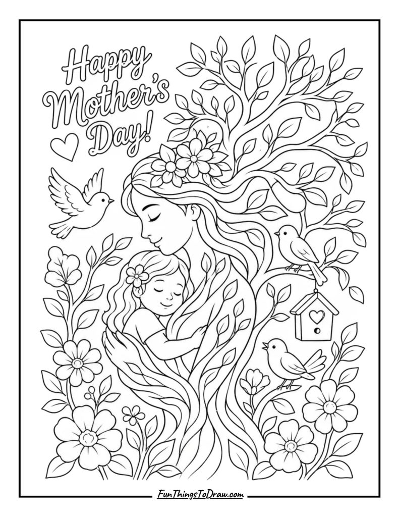 Mother Nature Embrace
