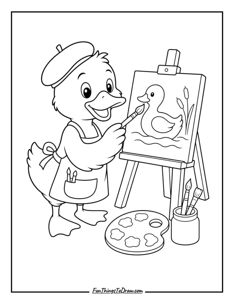 Duck Painting