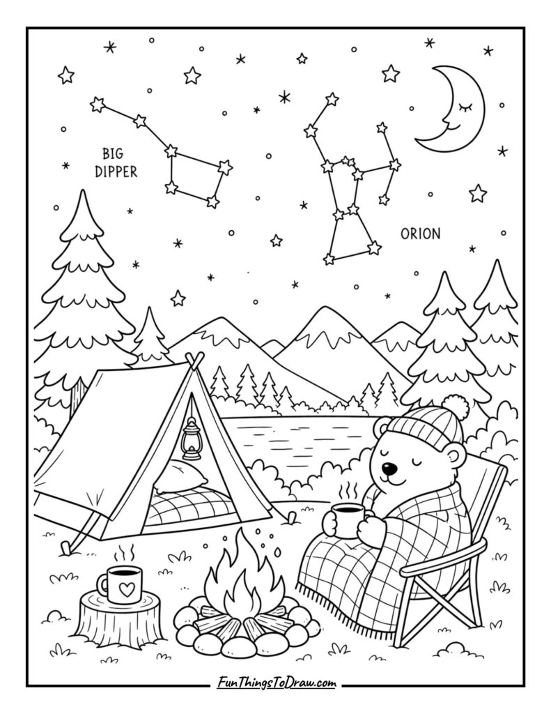 Night Sky Constellations