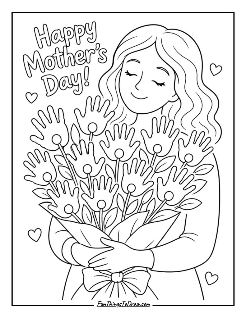 Handprint Bouquet