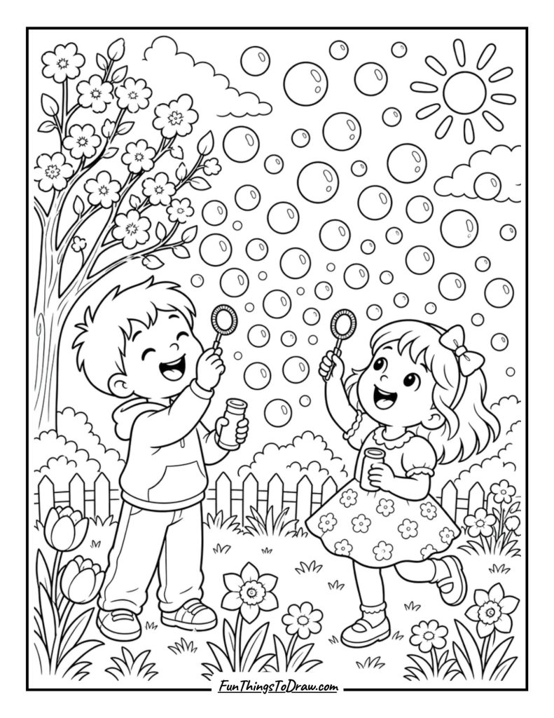 Bubble Blowing Extravaganza