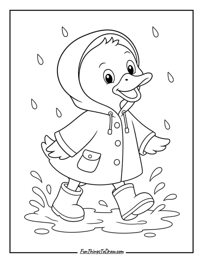 Duck in a Raincoat