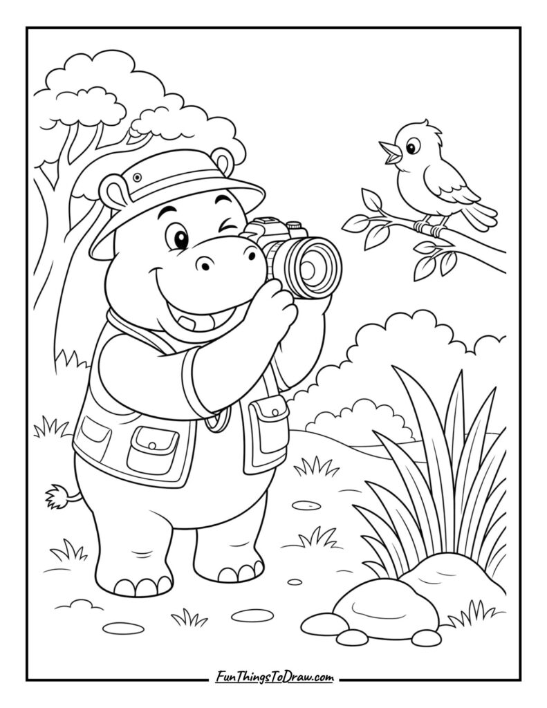 Hippo Photographer