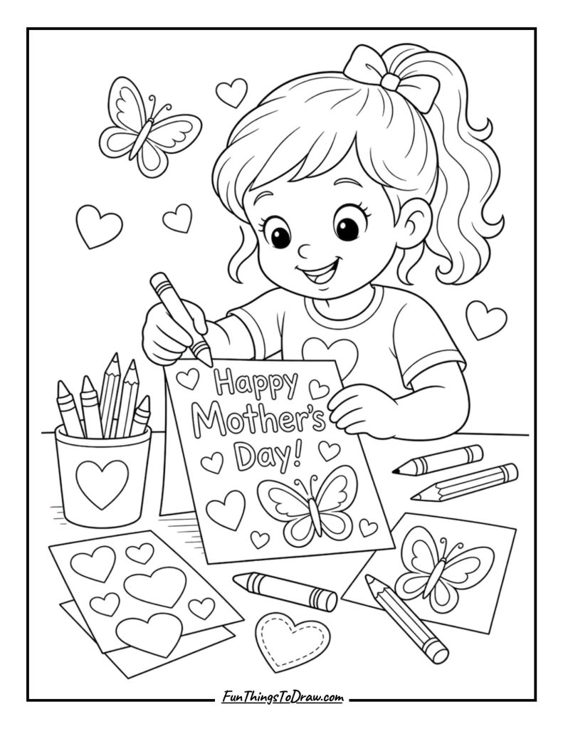 Mom’s Handmade Card