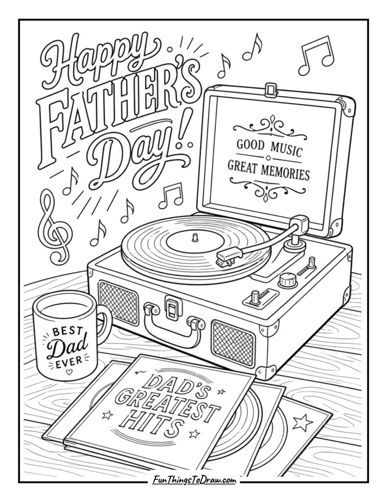 Dad's Record Player
