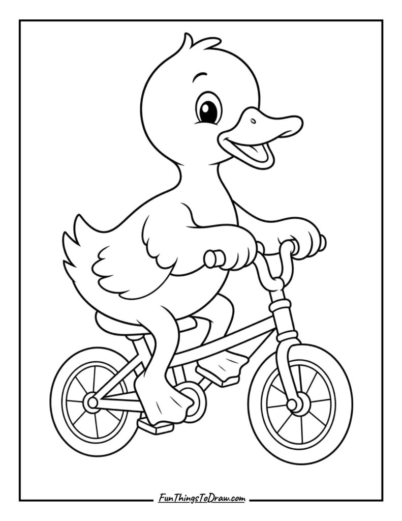 Duck on a Bicycle