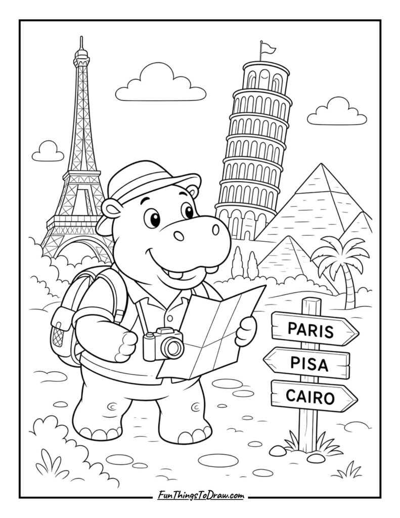 Hippo Tourist
